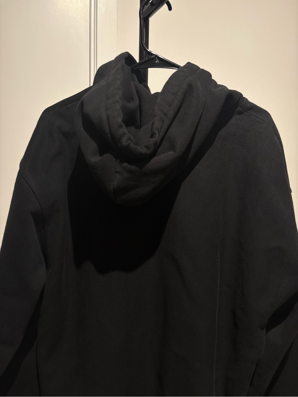 Stussy Black Logo Crewneck Hoodie - Picture 7 of 8